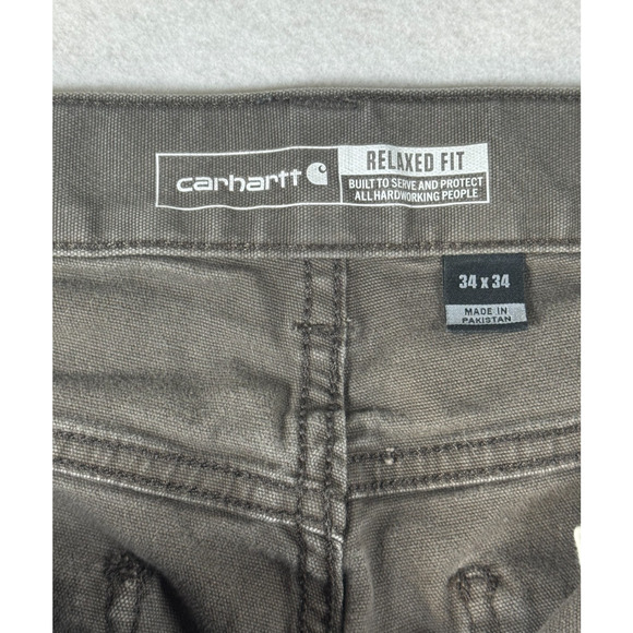 carhartt relaxed fit rugged flex pants Men's 34x34 - Picture 6 of 10